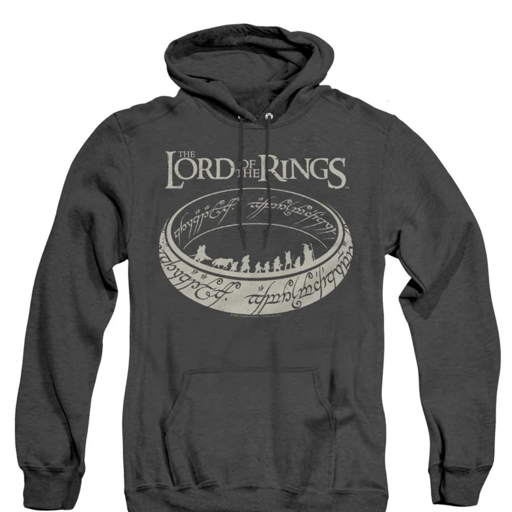 The Lord of the Rings Charcoal Hoodie